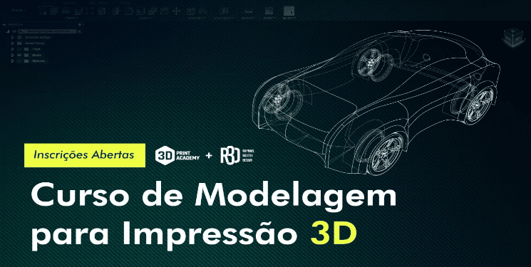 R3 design curso de modelagem para impressao 3d