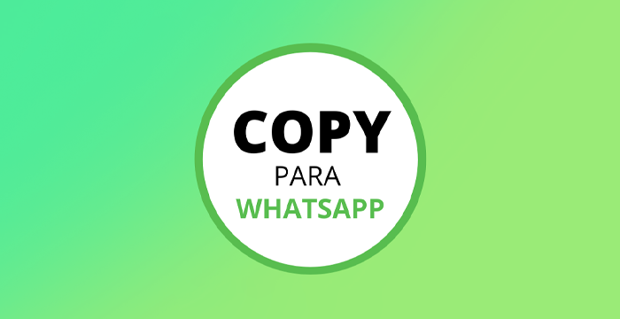 copy para whatsapp
